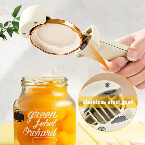 Multifunctional Bottle Opener – Adjustable Stainless Steel Lid Opener (2.5–9.5cm)