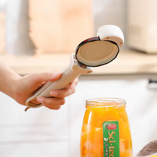Multifunctional Bottle Opener – Adjustable Stainless Steel Lid Opener (2.5–9.5cm)