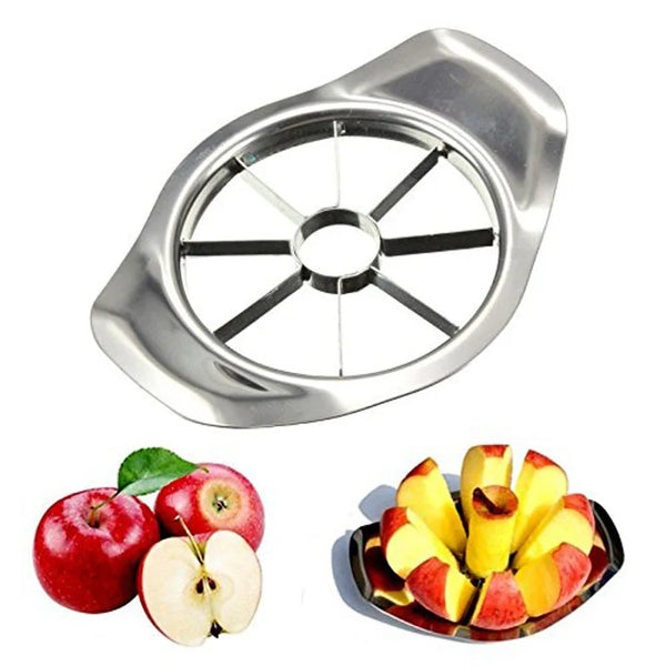 Stainless Steel Apple Cutter – Fruit & Vegetable Slicer