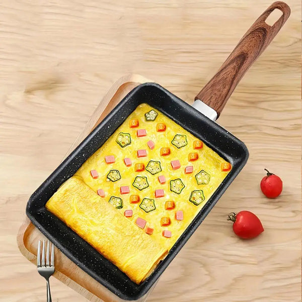 Mini Square Frying Pan – Non-Stick Egg & Breakfast Skillet