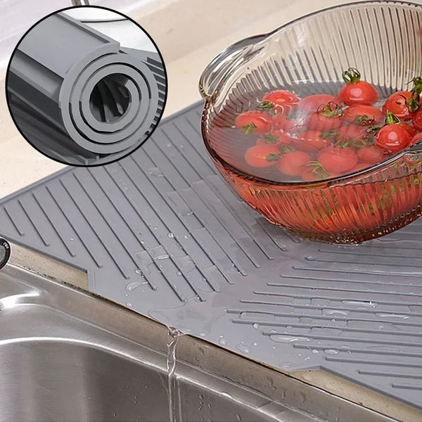 Silicone Drain Mat – Non-Slip Waterproof Drying mat