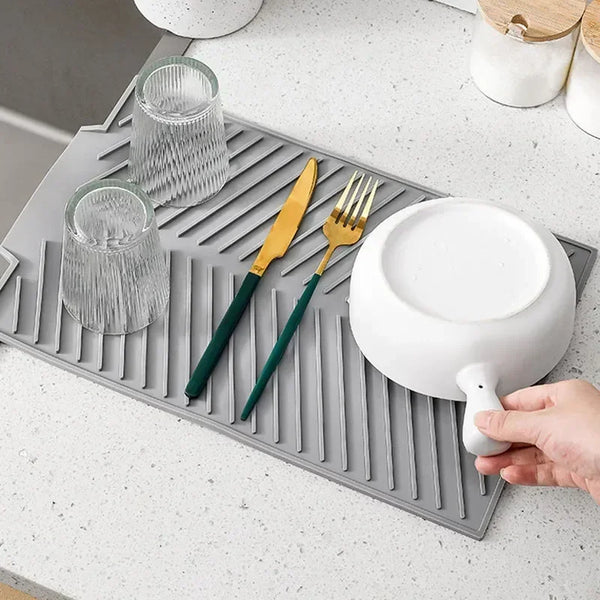 Silicone Drain Mat – Non-Slip Waterproof Drying mat