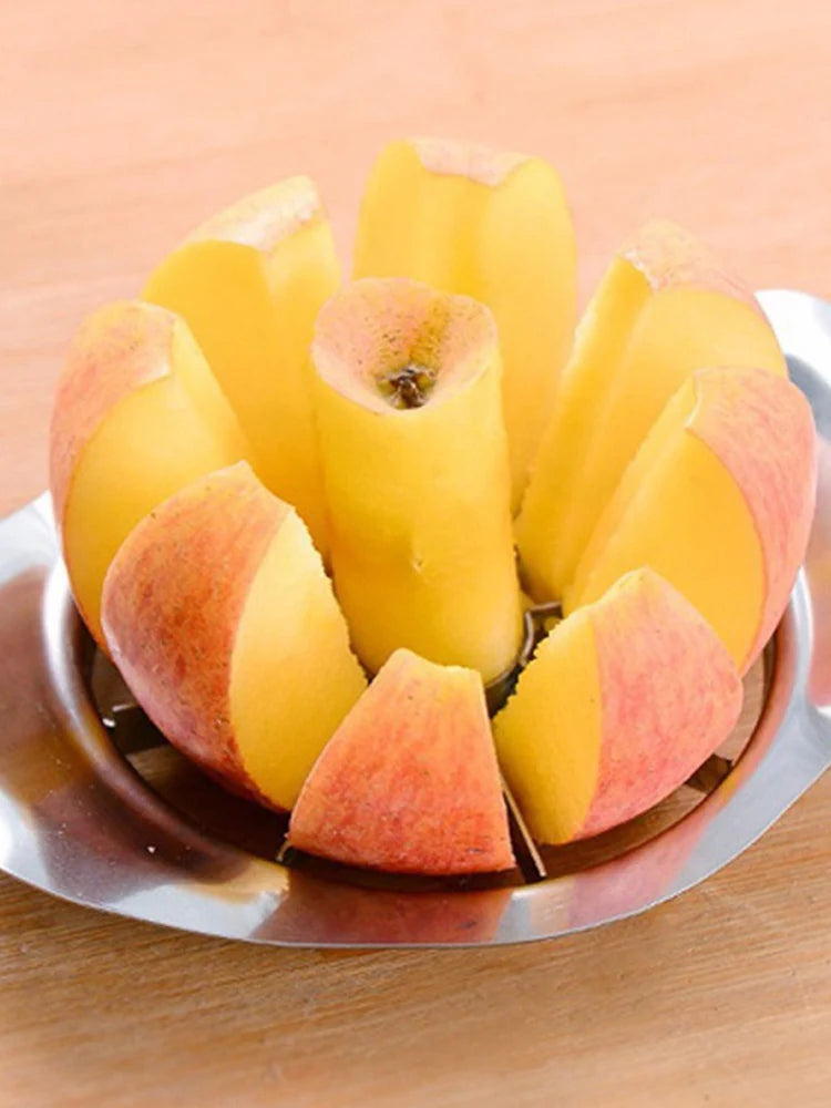Stainless Steel Apple Cutter – Fruit & Vegetable Slicer