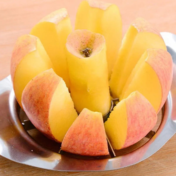 Stainless Steel Apple Cutter – Fruit & Vegetable Slicer