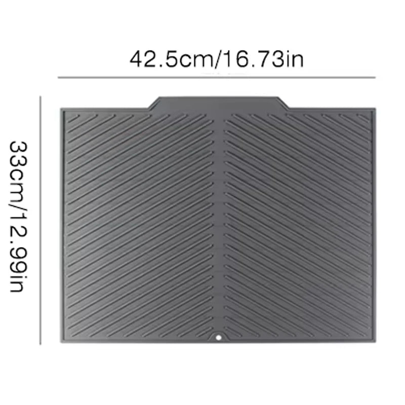 Silicone Drain Mat – Non-Slip Waterproof Drying mat