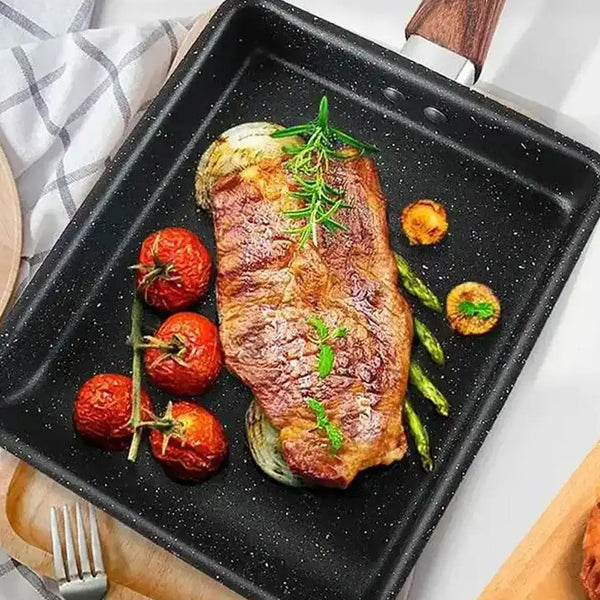 Mini Square Frying Pan – Non-Stick Egg & Breakfast Skillet