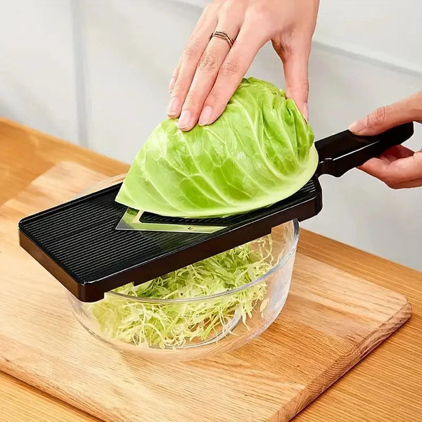 Cabbage Shredder & Vegetable Slicer – Manual Multi-Functional Grater