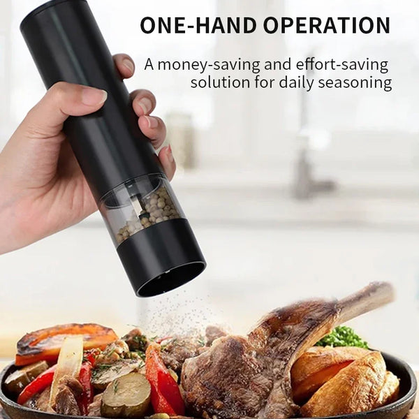 Utilly™ USB Rechargeable Salt & Pepper Grinder