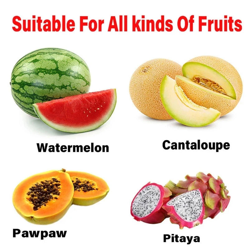 Stainless Steel Watermelon Cutter – Windmill Fruit Slicer Tool