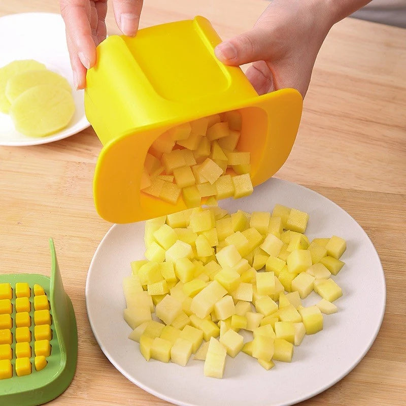 Multi-Functional Vegetable Shredder – 5-in-1 Slicer, Dicer & Garlic Press