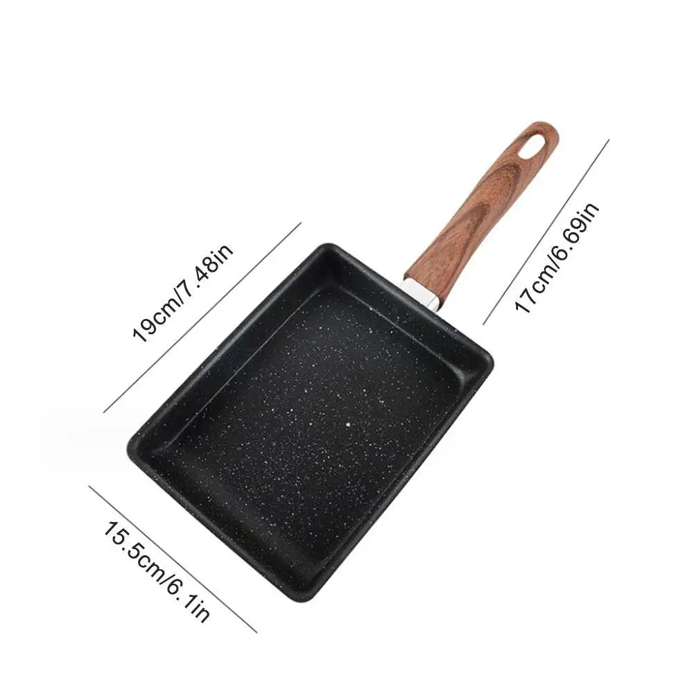 Mini Square Frying Pan – Non-Stick Egg & Breakfast Skillet