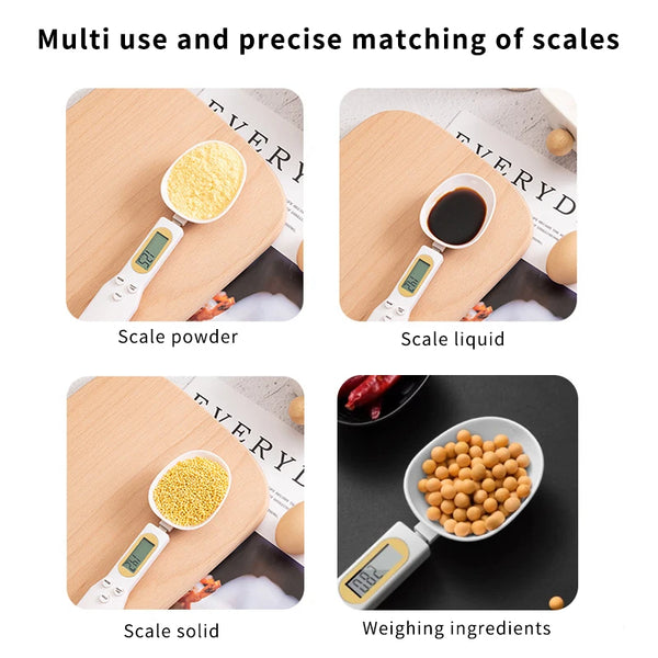 Digital Measuring Scoop Scale – 500g with LCD Display