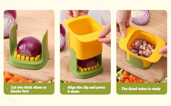 Multi-Functional Vegetable Shredder – 5-in-1 Slicer, Dicer & Garlic Press