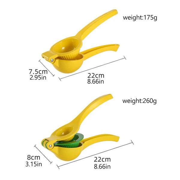 Portable Citrus Juicer – Stainless Steel Hand Press
