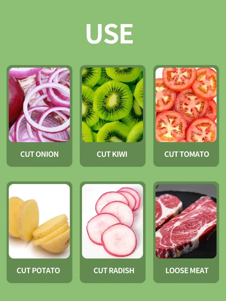 Onion Slicer & Holder – Stainless Steel Vegetable Cutting Guide