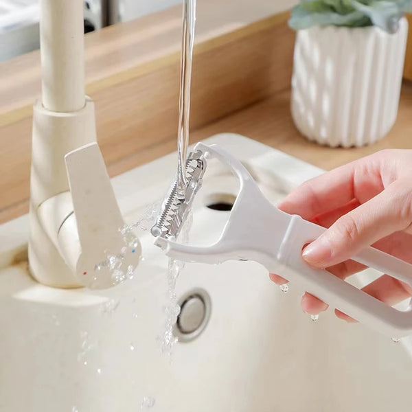 Vegetable Grater & Julienne Peeler – Stainless Steel Blade Slicer