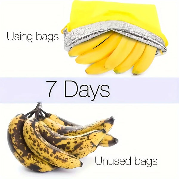 Banana & Lettuce Storage Bag – Freshness Preservation Pouch