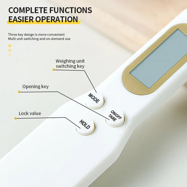 Digital Measuring Scoop Scale – 500g with LCD Display