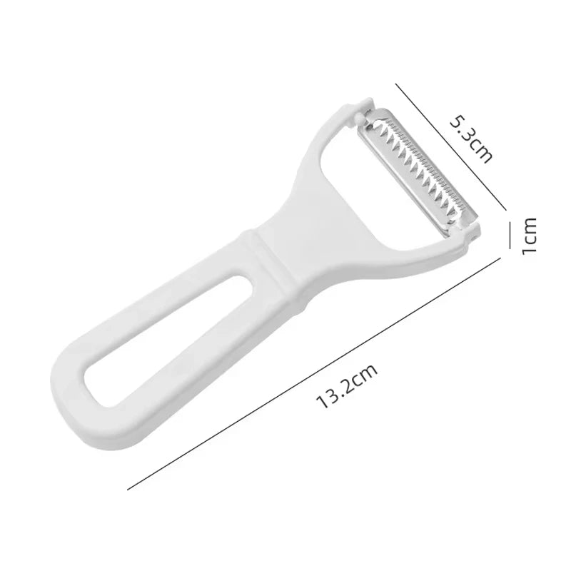 Vegetable Grater & Julienne Peeler – Stainless Steel Blade Slicer