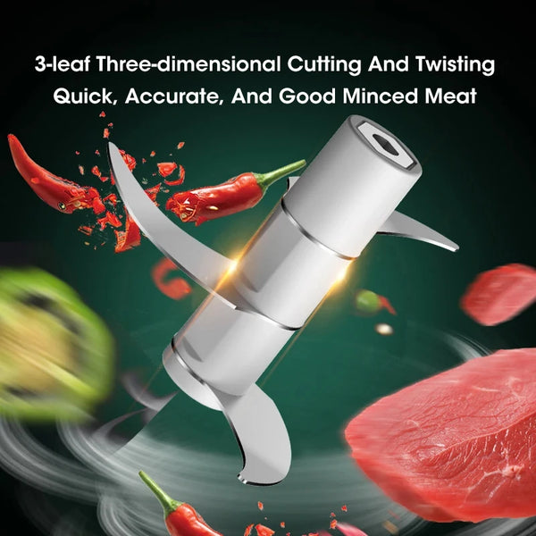 Mini Electric Food Chopper – 250ml USB Garlic & Vegetable Grinder