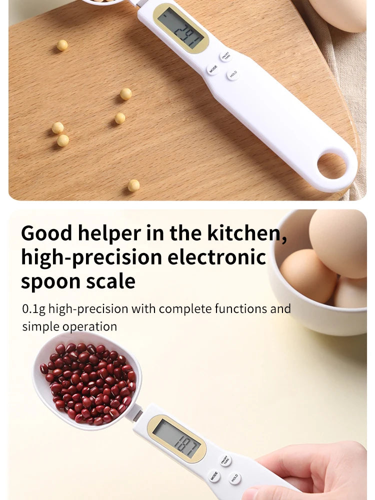 Digital Measuring Scoop Scale – 500g with LCD Display