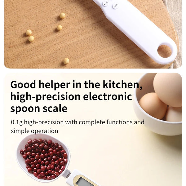 Digital Measuring Scoop Scale – 500g with LCD Display