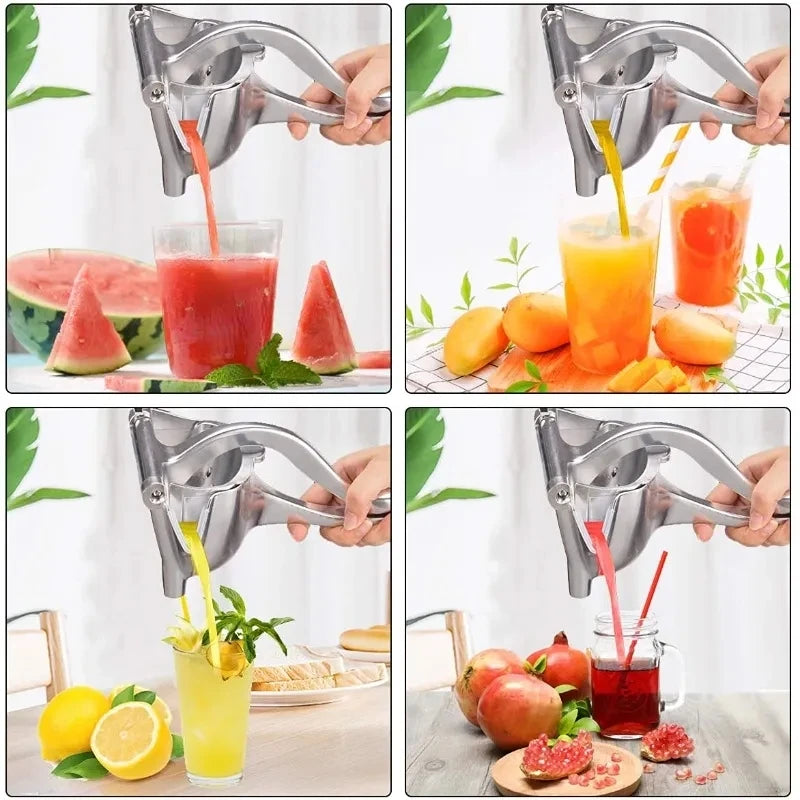 Manual Juice Squeezer – Heavy-Duty Aluminum Alloy Press