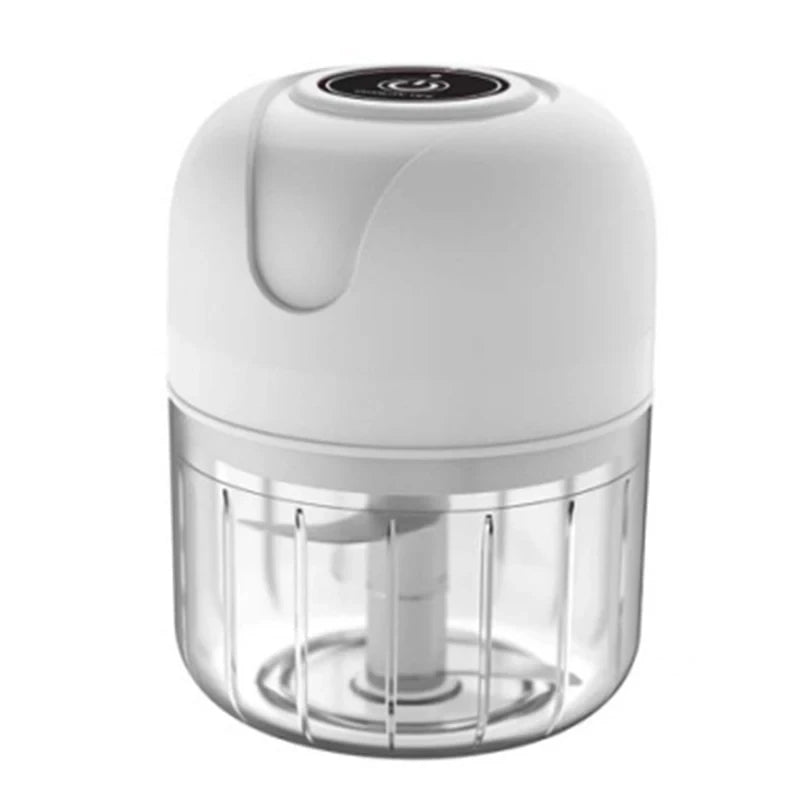Mini Electric Food Chopper – 250ml USB Garlic & Vegetable Grinder