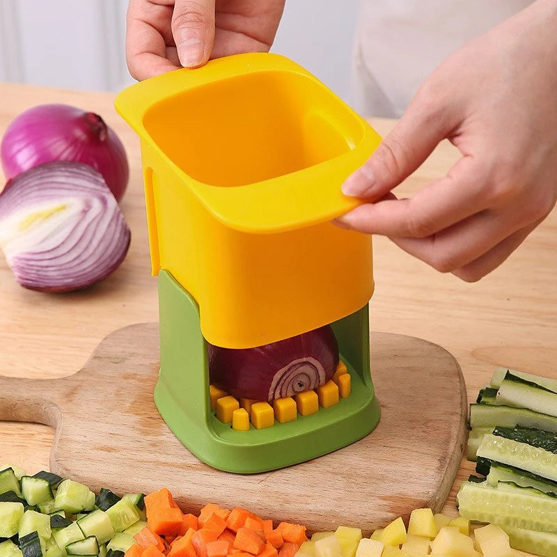 Multi-Functional Vegetable Shredder – 5-in-1 Slicer, Dicer & Garlic Press