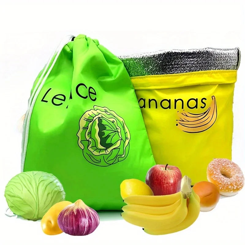 Banana & Lettuce Storage Bag – Freshness Preservation Pouch