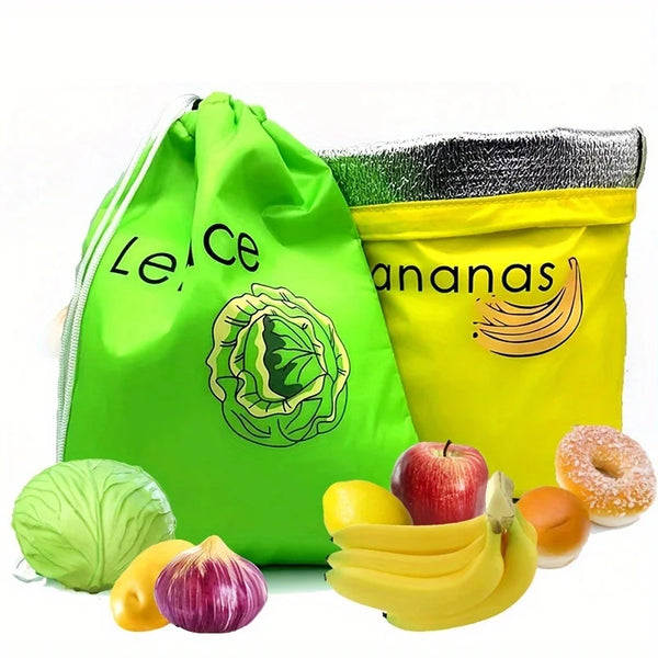 Banana & Lettuce Storage Bag – Freshness Preservation Pouch