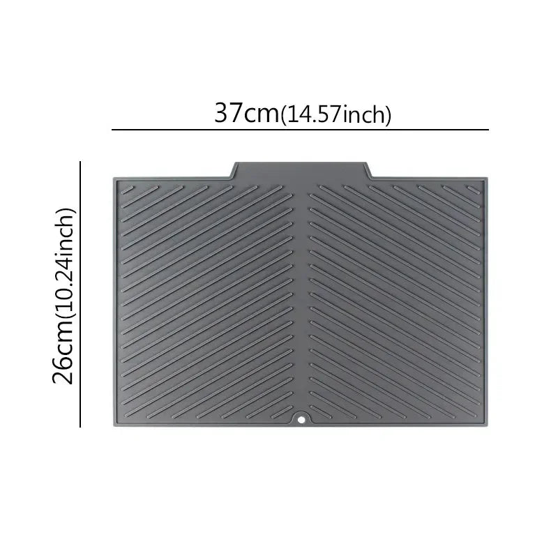 Silicone Drain Mat – Non-Slip Waterproof Drying mat