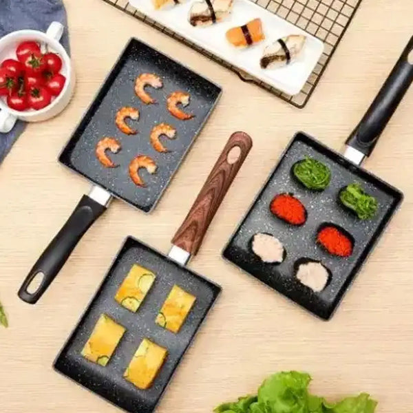 Mini Square Frying Pan – Non-Stick Egg & Breakfast Skillet