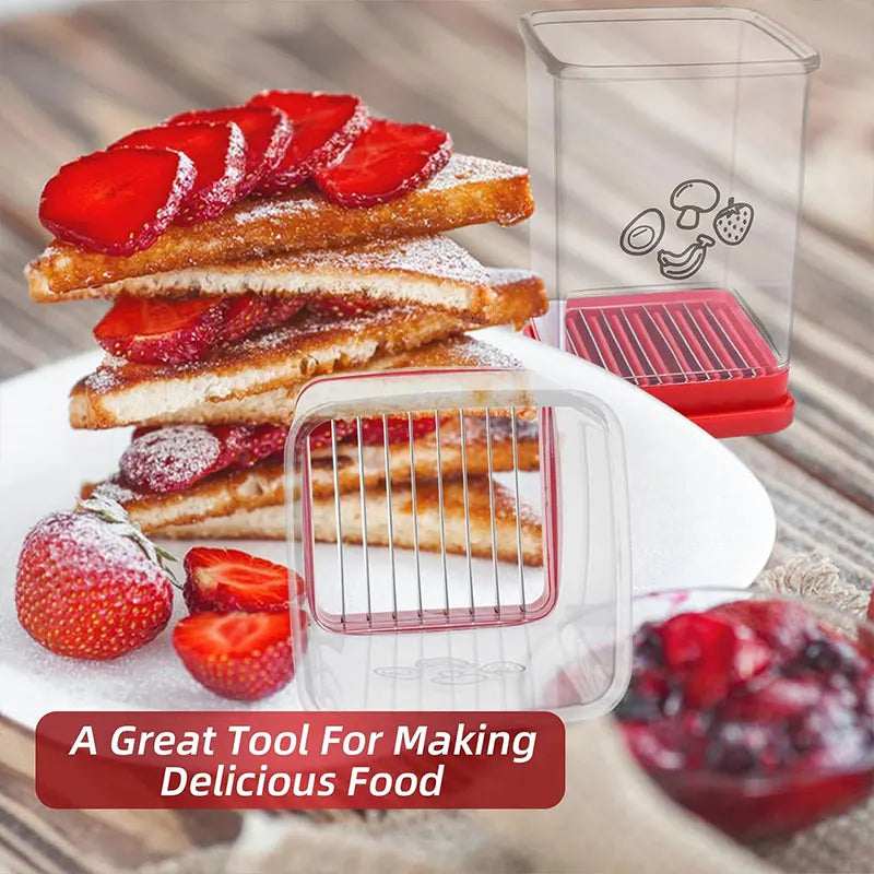 Speed Cup Slicer with Push Plate