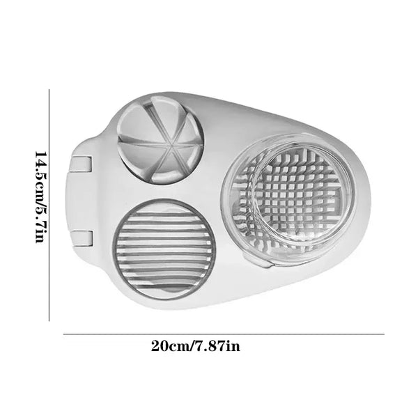 3-in-1 Creative Egg Slicer – Slice, Dice & Wedge with Ease