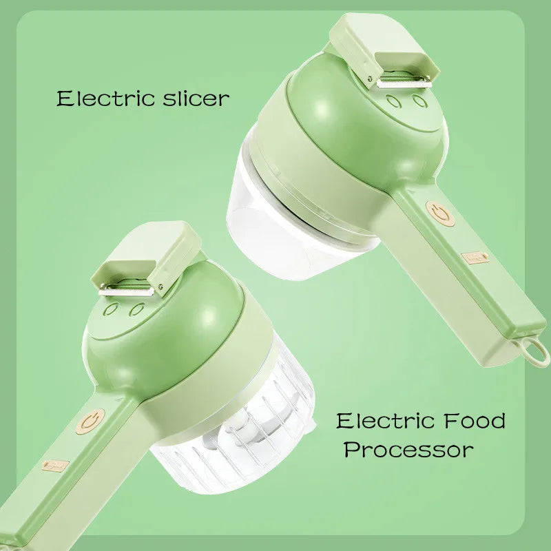 4-In-1 Electric Vegetable Cutter