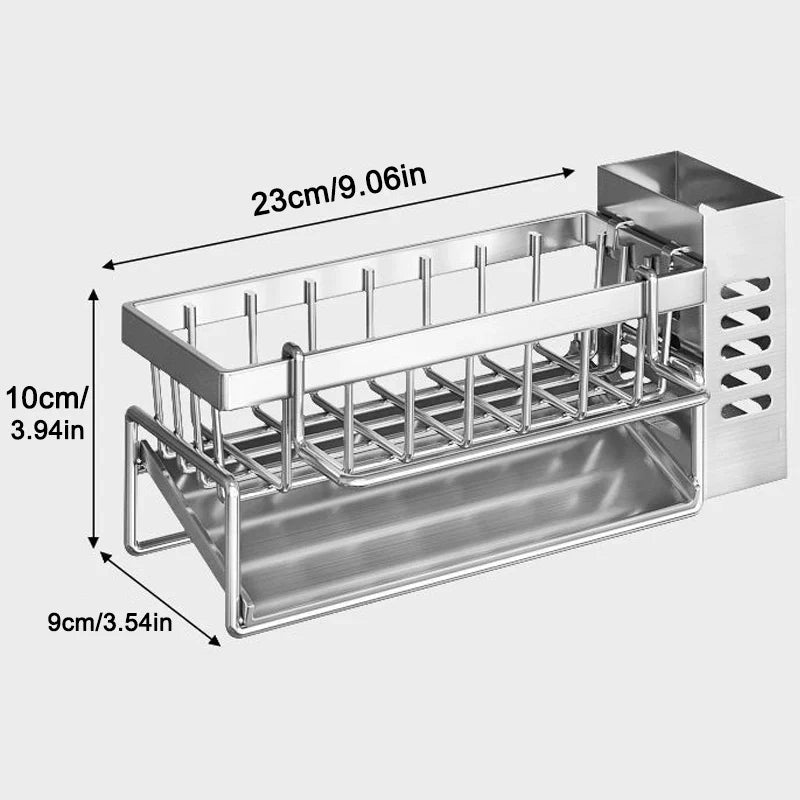 Integrated Draining Rack Double Layer Kitchen Drain Rack – UTILLY