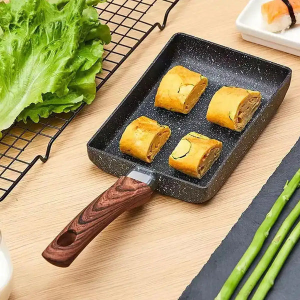 Mini Square Frying Pan – Non-Stick Egg & Breakfast Skillet